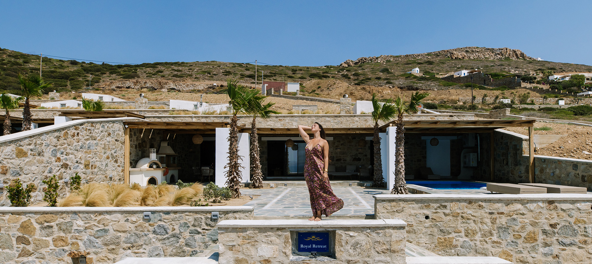 The villas at Stelida